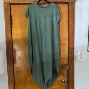 Universal Standard Green Geneva Dress